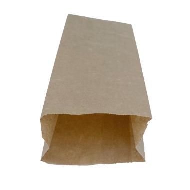 Fransk Hotdog pose 70/30x190 mm 40 gr kraft brun uden tryk,1000 stk/krt