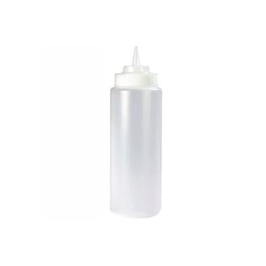 Plastflaske 95 cl med Tud/Skruelåg Klar,stk