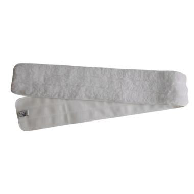 Moppe Velcro Clean Plus Dry Fibre 120cm Öko-tex Hvid Tør,1 stk