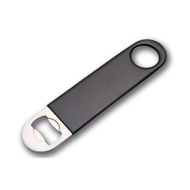 Oplukker 17.8 cm Rustfri stål/Sort vinyl,stk