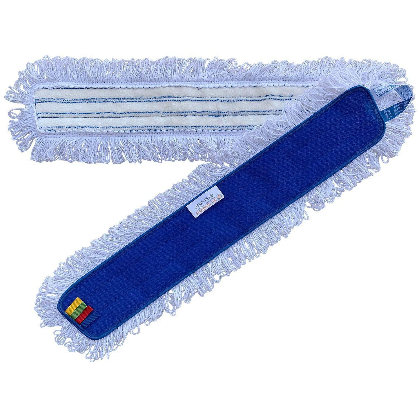 Moppe Velcro Universal Mop Max Plus 60cm Microfiber Öko-tex med Løkker Tør/Våd,1 stk