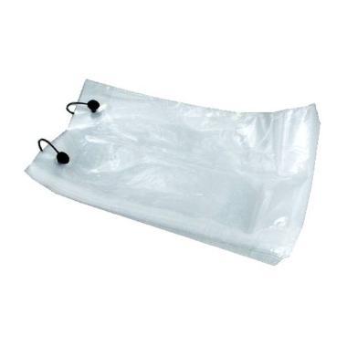 Plastpose 220x330/40+55 mm 45 my på Blok Microperforeret huller PE Klar,100 stk/pk