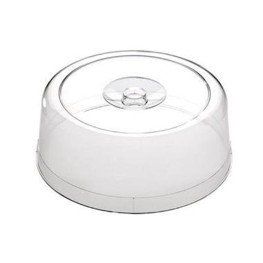 Cover/låg Ø30x11.5cm Plast Klar til fx 105191-1,stk