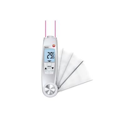Termometer T104-IR Testo med Infrarød/Indstik Vandtæt -30 til +250 C,stk