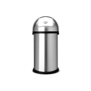 Affaldsbeholder Push Bin 60 ltr Stål Mat,stk