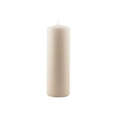 Bloklys Ø78x245 mm Brændetid 140 timer Elfenben,stk