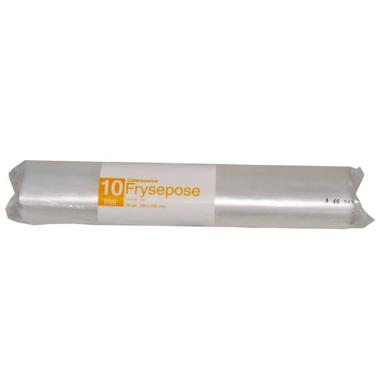 Frysepose Catersource 10 ltr 280x530 mm 34my med Skrivefelt LDPE,50 Stk/rl