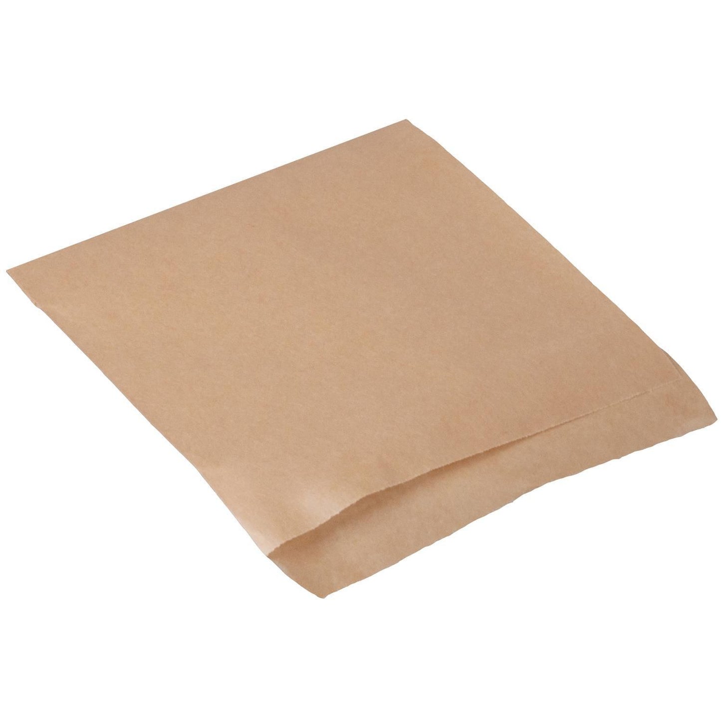 Burgerlomme L12xB12cm lille Kraft Papir/PE 40gr Brun FRA 107541-2 140x135mm,1000 stk/krt