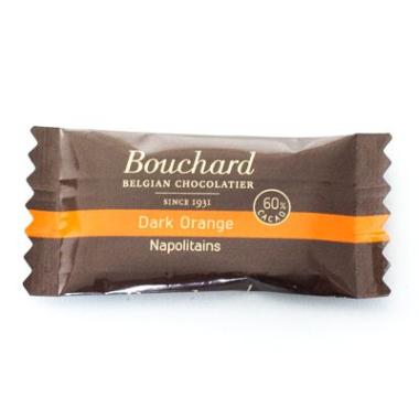 Chokolade Mørk Bouchard med Orange smag 5 gr 200 stk,200 stk/krt