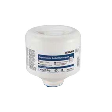 Tøjvask fast Aquanomic Solid Detergent højkoncentreret fosfatfri 4.08 kg,4 dnk x 4.08 kg/krt
