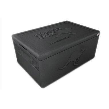 Kænga termokasse 1/1 GN 30 ltr med låg, sort, 1 stk