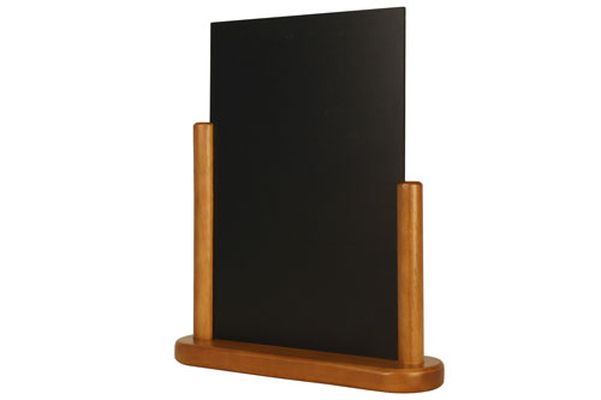 Tavle Securit 32x28x6 cm med Ramme massivt træ,stk