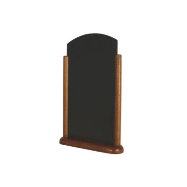 Tavle Securit 40x26x7 cm med Ramme massivt træ,stk