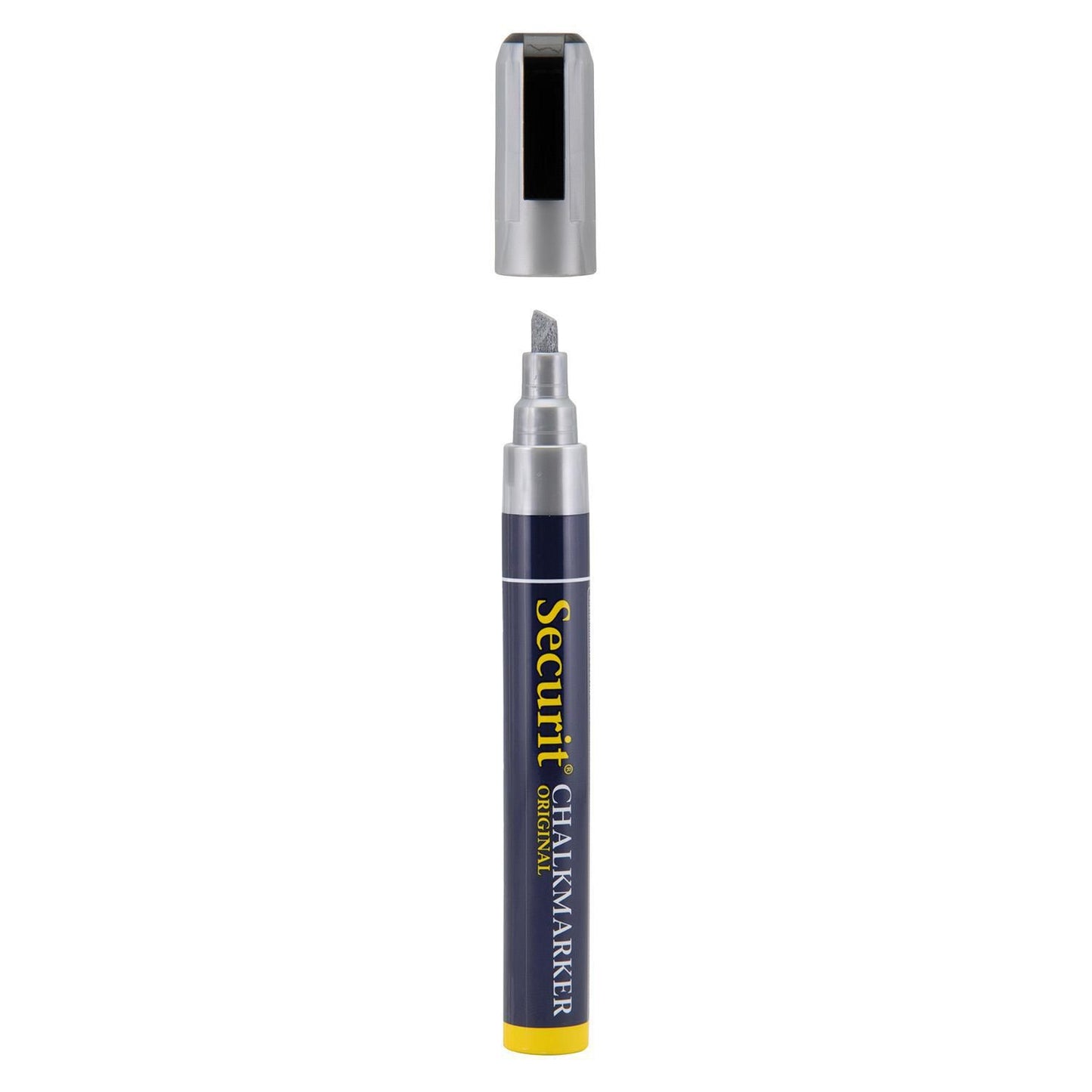 Tuschpen 1 stk Securit medium 2-6 mm Sølv,stk