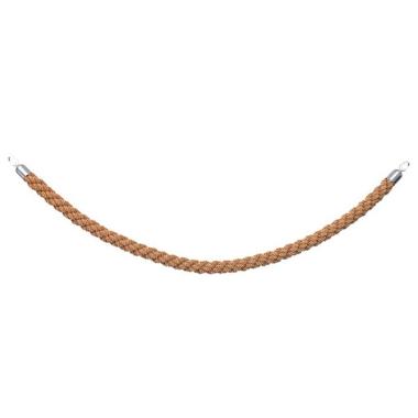 Afspærringsreb Securit 150 cm Tvisted Guld/Krom,stk