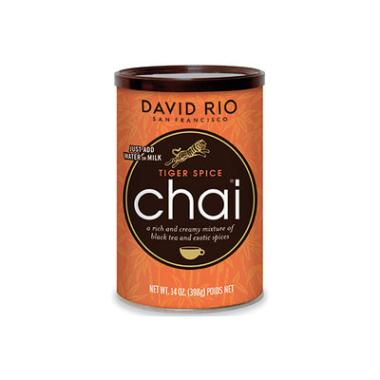 Te Chai David Rio Tiger Spice Chai 398 g/dåse Krydderier/Honning,398 g/ds