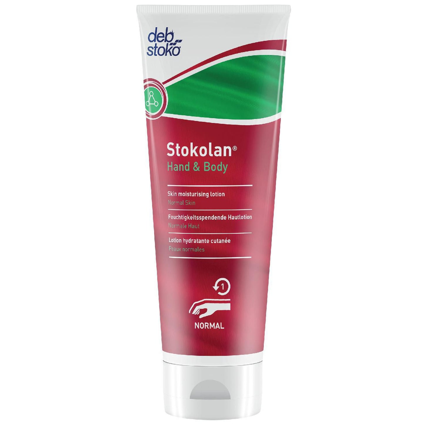 Hudcreme Stokolan Hand and Body 100ml ECARF med Parfume Snaplåg 8.6% fedt,100 ml/Tub