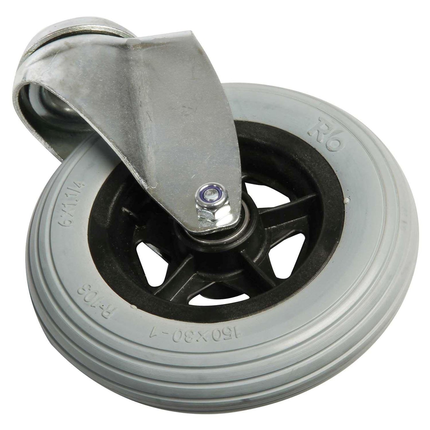 Hjul Soft Ø150x30mm til Tina Trolley vogne,1 stk