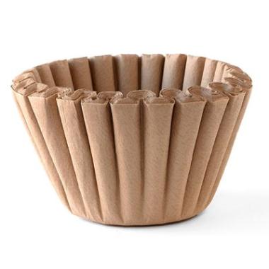 Skålfilter Catersource Ø250/Ø90xH80mm papir Svanemærket ubleget,4 pk x 250 stk/krt