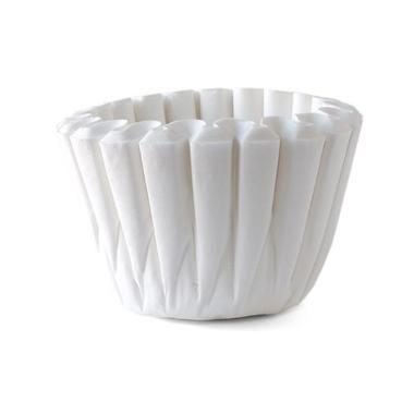 Skålfilter Catersource TCF 5ltr Ø360/Ø110xH115mm papir Svanemærket hvid,2 pk x 250 stk/krt