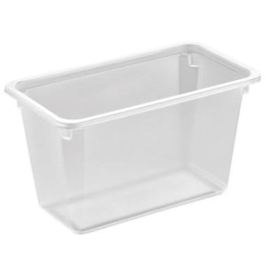 Plastbakke Kageboks K2182-1H 1-rum 1100 ml 179x98x100 mm PP Klar,384 stk/krt