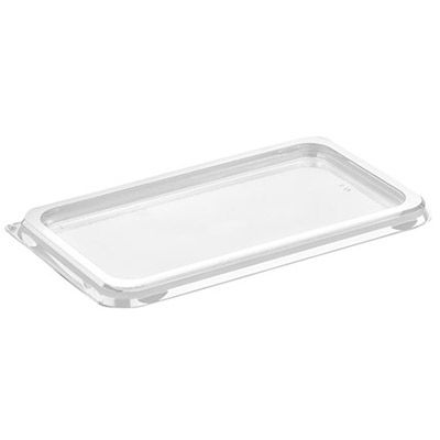 Låg M65-3 179x98x10 mm APET Klar t/PP Bakker K2182 OMPAK 10 ps x 56 stk/krt,10 ps x 56 stk/krt