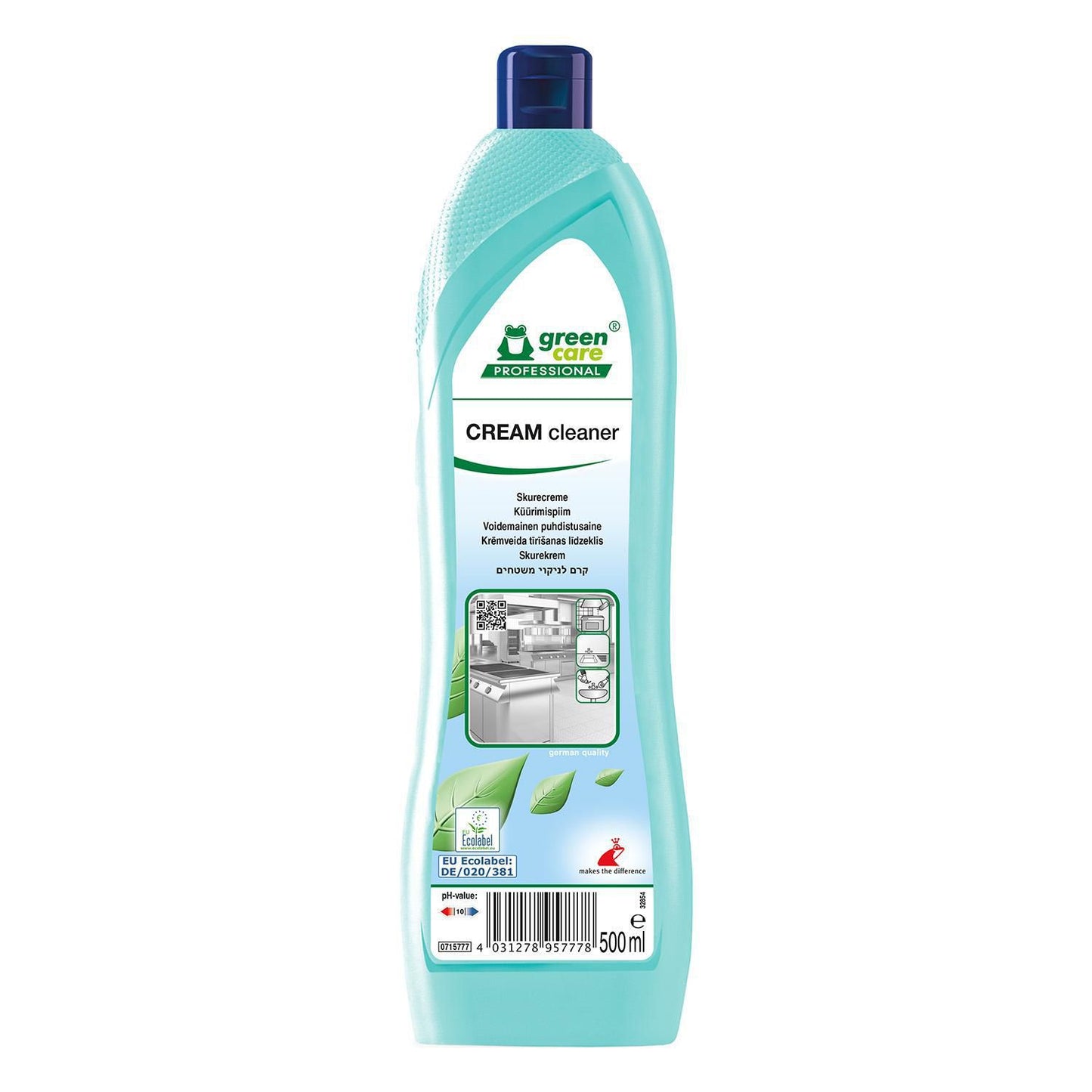 Skurecreme CREAM Cleaner med Parfume 500 ml Hvid,500 ml/fl