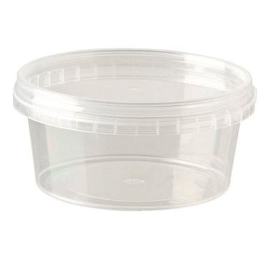 Plastbæger 180ml Ø92xH44,5mm Rund PP Klar,200 stk/ps
