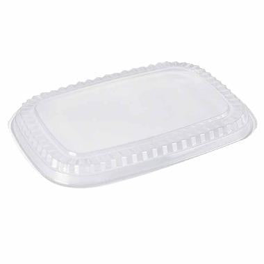 Låg Vistopac 248x180x21 mm APET Klar til 260x190 mm bakker 111769/111770,2 pk x 250 stk/krt