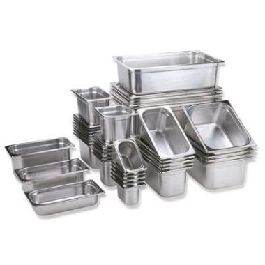 Kantine 1/2 GN 2 ltr 32.5x26.5x4 cm Rustfrit stål,stk