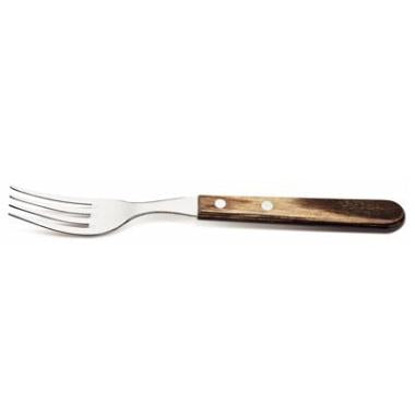 Grillgaffel XL Tramontina 20.1 cm Rustfri stål/Mørkt træ,12 stk/pk
