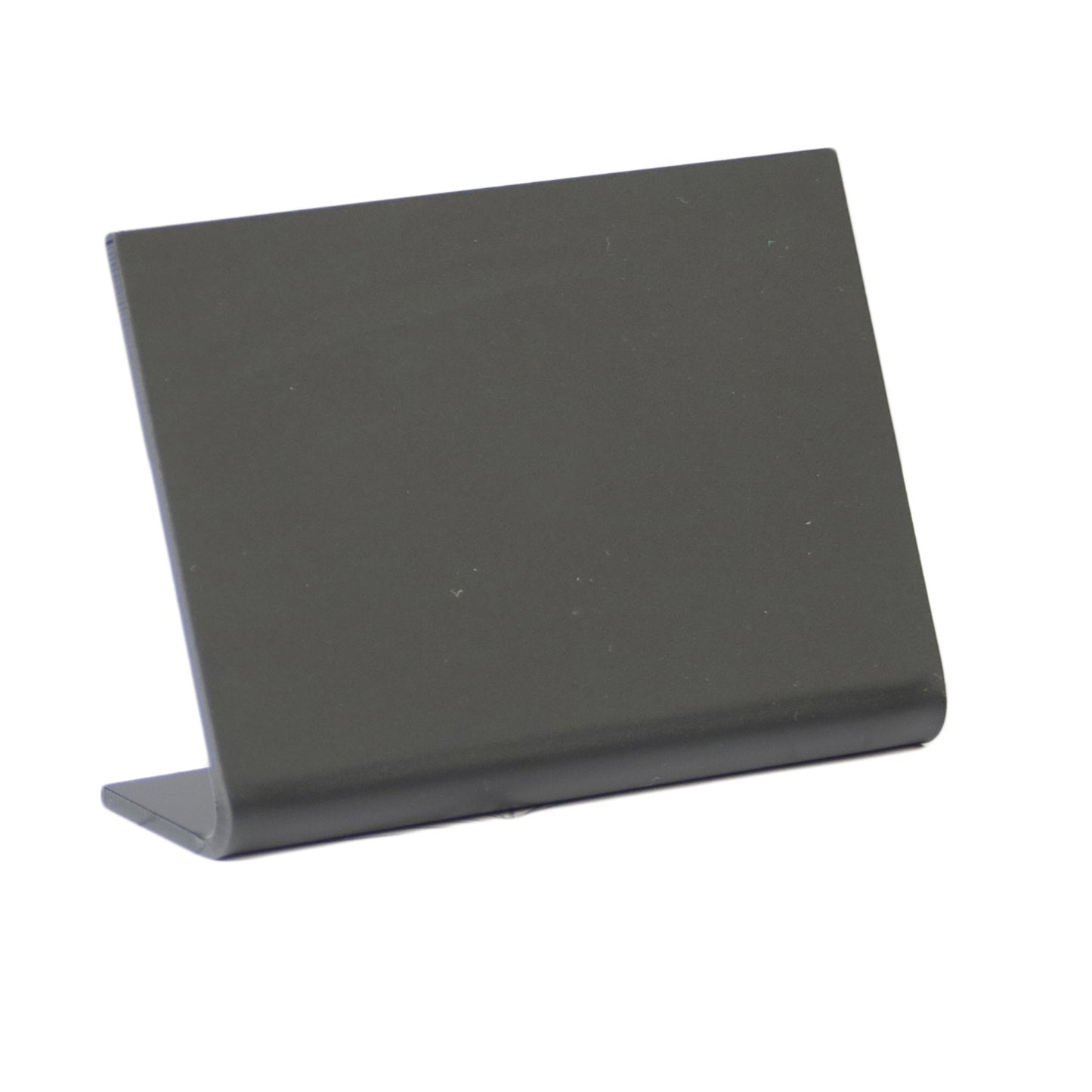 Skilt Securit A8 L-formet Vertikal tavle Frostet sort/blank bagside 5 stk pr sæt,5 stk/set