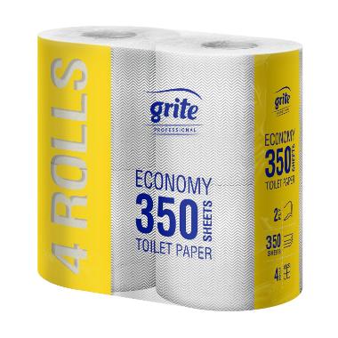 Toiletpapir Grite Eco 2-lag 38.5 m Natur,14 pk x 4 rl/krt