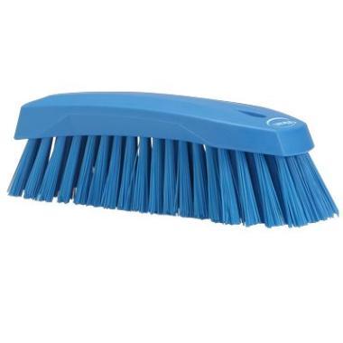 Håndbørste 20 cm Stiv Blå,stk