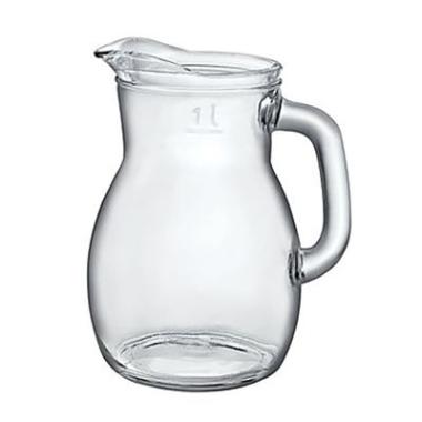 Glaskande Rocco Bormioli Bistrot 1 ltr Ø12.5x18.2 cm Glas,stk
