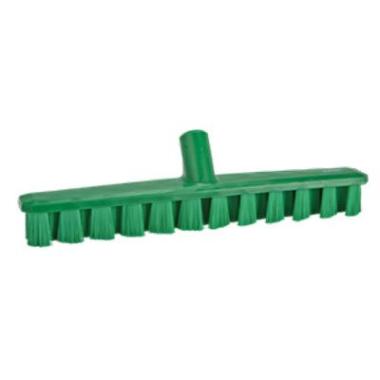 Gulvskrubbe UST 40 cm stiv grøn,stk