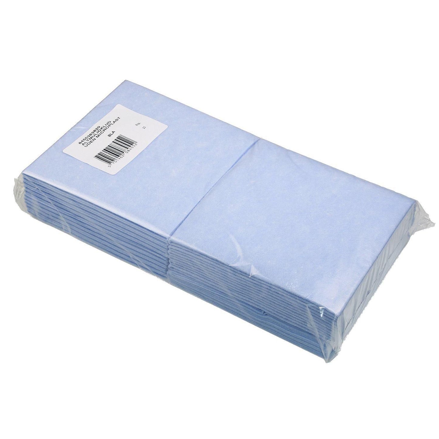 Universalklud 38x38cm 150g uden Microplast Blå,20 stk/pk
