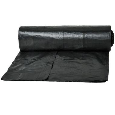Spandepose 40ltr B510xL800mm 18my HDPE Ekstra kraftig Sort,50 Stk/rl