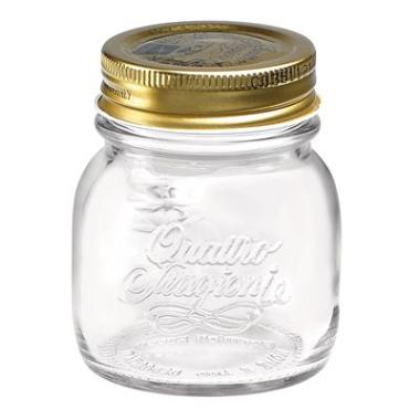 Sylteglas Quattro Stagioni 150 ml Ø7.5x8.3 cm med Låg,12 stk/krt