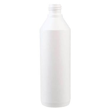 Flaske 500ml uden Hoved/Navn Hvid,1 stk