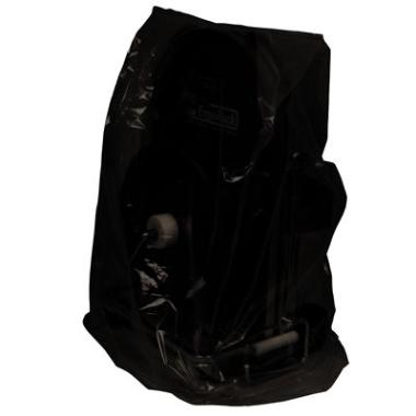 Palle/Støvhætte 1270/425x1800 mm 45 my Sort Til Europalle,25 stk/krt