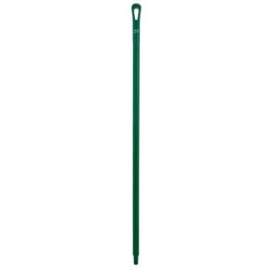 Skaft Ultra hygiejnisk Ø34x1300 mm med Gevind PP Grøn,stk