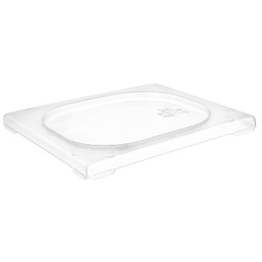 Låg 1/6 GN til Kantine Polypropylen klar,stk