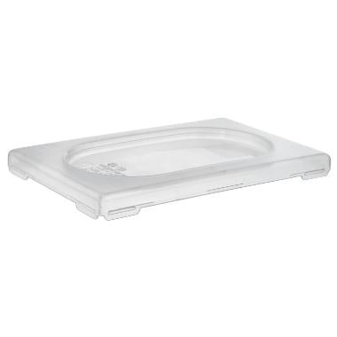 Låg 1/9 GN til Kantine. Polypropylen klar,stk