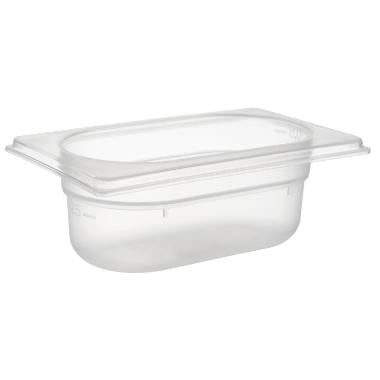 Kantine 1/9 GN 0.6 ltr 17.6x10.8x6.5 cm Polypropylen Klar,stk