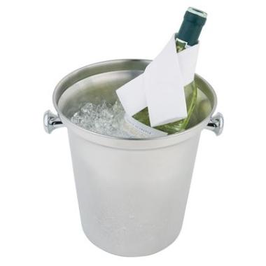 Vinkøler 4 ltr Ø160/215x220 mm Blankpoleret yderside/Mat inderside Rustfri stål,stk