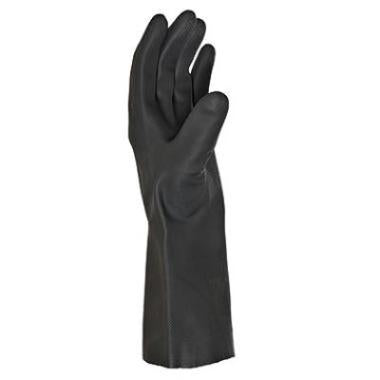 Handske Keep Safe Black Grip str M Latex/Neopren Sort,12 stk/pk