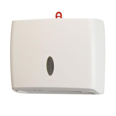 Dispenser Håndklædeark Pristine Lille D13.2xB30.5xH25.9cm Plast Hvid,stk