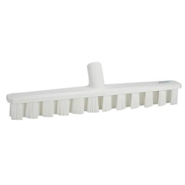 Gulvskrubbe UST 40 cm stiv hvid,stk