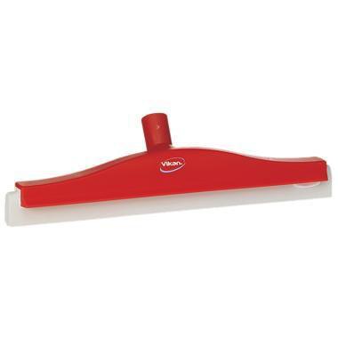 Gulvskraber 40 cm med drejeled Rød,stk